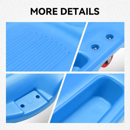 Auto Dynasty 38 in Low-Profile Under-Car Rolling Mechanic Creeper, Blue - color: Blue