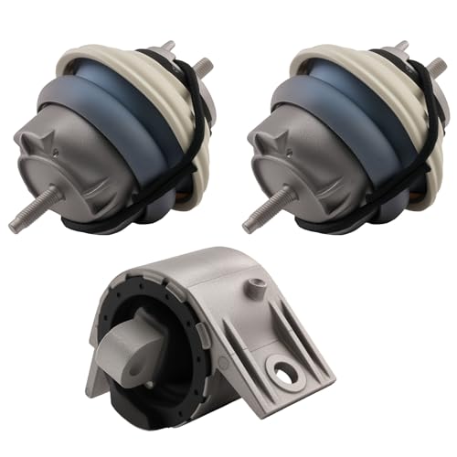 maXpeedingrods 3PCS Engine Motor & Transmission Mount Kit Replaces C2D16622 Compatible for Jaguar XF 3.0L 2009, Jaguar XJ 5.0L 2010–2013 - style: C2D16622