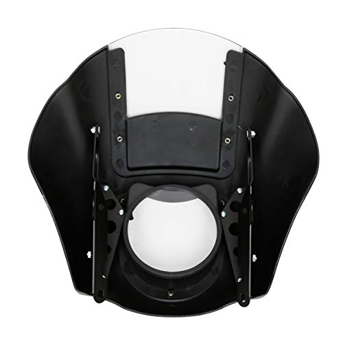 TCMT Quarter Fairing Kit Fits For Harley 1988-later XL 1986-1994 FXR 1995-2005 Dyna Models - color: Clear Windshield Fairing