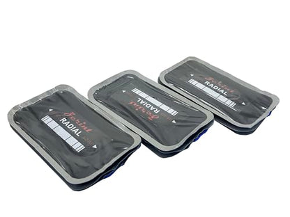 2.99" x 4.92", 2 ply, 9pcs Radial Repair Patch, Heavy Duty Tire Patches, Tire Puncture Repair Patch for Car Truck Bus Tractor Agricultural Vehicles (TP-R07) - size: 2.99" x 4.92" 9 pcs