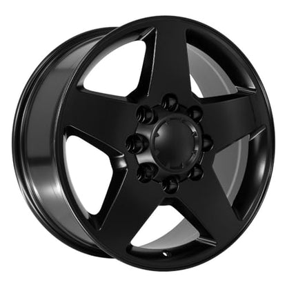 OE Wheels CV91B 20x8.5 Satin Black 5503 8x180 Rim - color: Satin Black