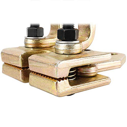 YaeMarine Heavy Duty 5 Ton Right-Angle Two-Way Auto Body Pull Clamp - size: 5 Ton Right-Angle Two-Way