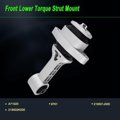 Engine Motor Mount fit Hyundai Accent/Kia Rio 12-17,Elantra 11-16 - size: 2012-2014 Attitude 1.4L/1.6