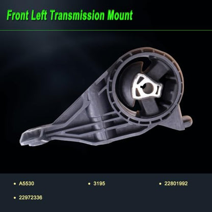 Engine Motor Mount fit Chevy Impala 14-20 Cadillac XTS 13-19 3.6 FWD - size: 2010 Allure 3.6L FWD