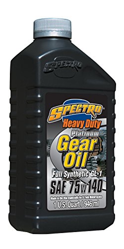 R.HDPGO Heavy Duty Platinum Gear Oil (75w140 Gl-1, 1 Quart)