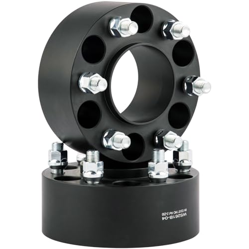 4pc Forged 6x5.5 Hubcentric Wheel Spacers 2.5 Inch M14x1.5 Studs 78.1mm Hub - size: 2.5 Inch-2 PCS