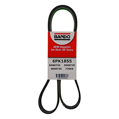 Bando USA 6PK1855 OEM Quality Serpentine Belt