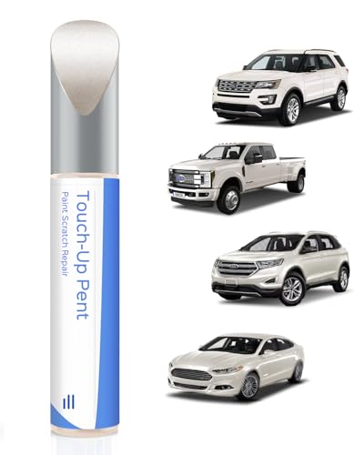 UG White Platinum Metallic Tricoat Touch Up Paint Compatible with Ford Exact Match–Chips and Nicks Touch Up - color: White Platinum Metallic(UG) compatible with C-Max/Edge/Escape/Expedition/Explorer/F-150/F-250 Super Duty/F-350 Super Duty/F-450 Super Duty