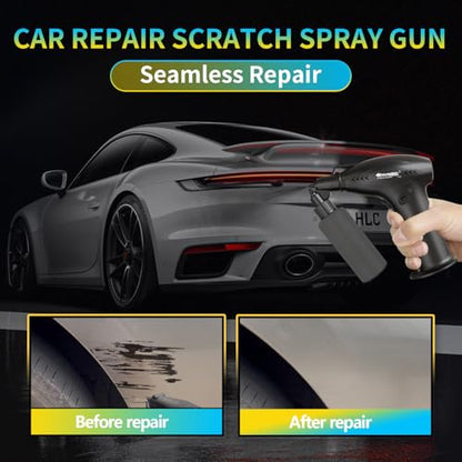 Lionbow Electric Paint Sprayer Gun Handheld Electric Paint Spray Gun High Power Portable Cordless Spray Paint Gun for Painting Cars,Cabinet, Paint Repair and DIY(3 Gear)