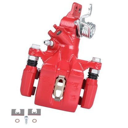 cciyu Rear Left Disc Brake Caliper Assembly 19-B2069 With Bracket - size: Rear Left[19-B2069]