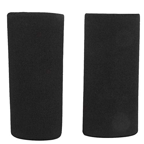 Motorcycle Handle Cover, 2pcs Motorcycle Non-Slip Anti Vibration Soft Foam Handlebar Grip Cover, Black