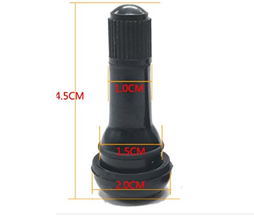 TR413 Rubber Snap-in Tire Valve Stem (100PCS)