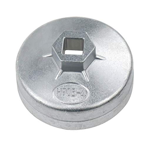 Oil Filter Cap Wrench,14-Flute, 74mm Max Inner Dia, Aluminum Alloy - size: Model 903-4