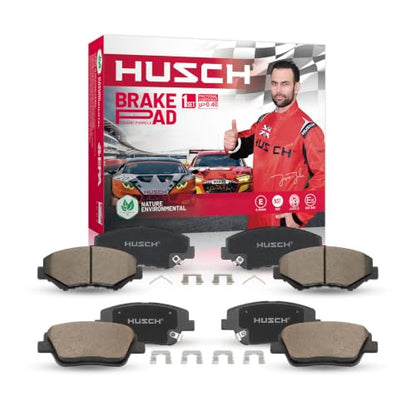 HUSCH Front & Rear Ceramic Brake Pads Fit For Chevrolet, For GMC, For Buick - size: D1169+D883