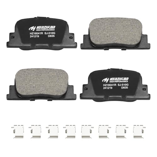 Ceramic Rear Brake Pads for Toyota Camry for Scion tC - size: D835
