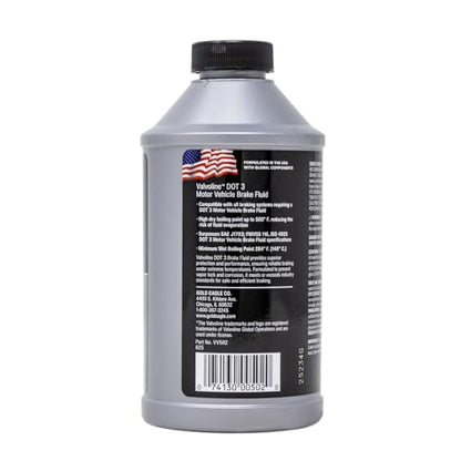Valvoline DOT 3 Synthetic Brake Fluid, 12 oz - size: 12 fl oz
