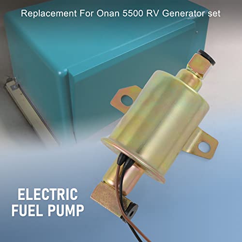 Electric Fuel Pump Replacement for Airtex E11010 Onan 5500 RV Generator 12V - size: E11010 Fuel Pump