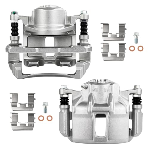 SCITOO 2PCS 19B2668 19B2669 Front Driver & Passenger Side Brake Calipers - size: Front[19B2668 & 19B2669]