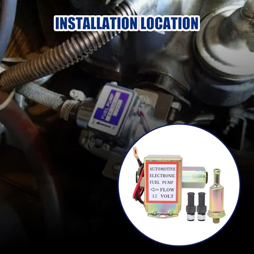 EP014 Electric Fuel Pump 12V Universal Self Priming Heavy Duty - style: EP014