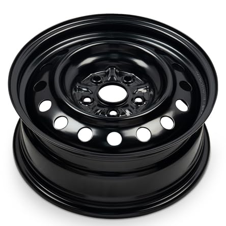 New OEM Replacement Wheel for 2018-2024 Toyota Camry 16x6.5 inch Steel Rim Painted Black Fit 205/65R16 - size: Fits 2018-2024 Toyota Camry - 16x6.5 inch