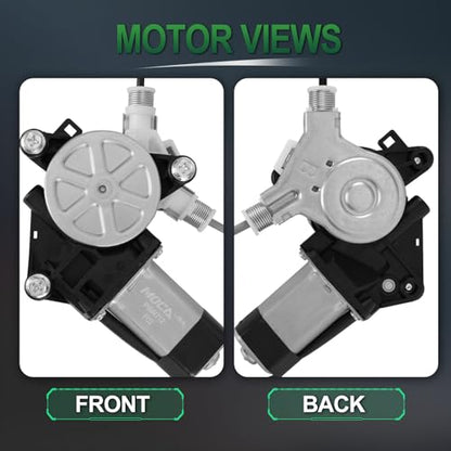 MOCA 751-712 Rear Left Power Window Regulator and Motor Assembly Fit 2008-2012 for Ford Escape, 2008-2011 for Mazda Tribute, 2008-2011 for Mercury Mariner