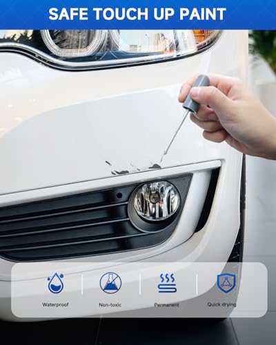 223 Caviar Touch Up Paint Compatible with Lexus Exact Match Touch Up Paint Car Scratch Repair - color: Caviar(223)