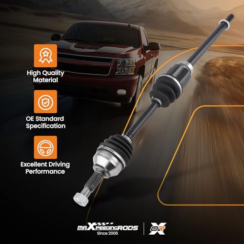 maXpeedingrods Front Right CV Axle Assembly for Nissan Rogue - size: for 66-6287