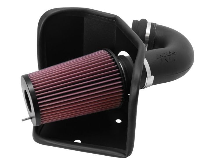 K&N Cold Air Intake System: High-Flow Air Filter, Increase Performance & Towing: Compatible with 1994-2002 Dodge/RAM: 2500, 3500, 57-1525