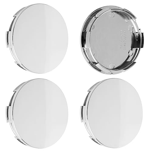 2.7Inch 69MM Wheel Center Caps for Honda Accord Civic CRV Pilot Rim Hub Caps 44732 S9A A00, Pack of 4 (Chrome, Outer 69MM, Inner 64MM, Easy DIY Installation) - color: Chrome, size: Outer 69.2MM , Inner 64.3MM