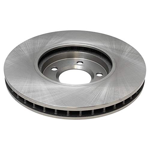 TRQ Front and Rear Ceramic Brake Pad and Rotor Set - style: BKA11254