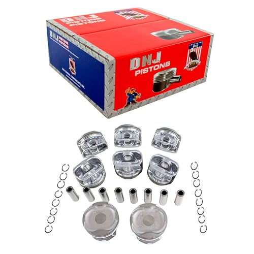 DNJ P978 Piston Set Standard for 2007-2021 Lexus, Toyota Land Cruiser, LX570, Sequoia 5.7L V8 32V DOHC 5663cc - size: 1. Standard (STD)