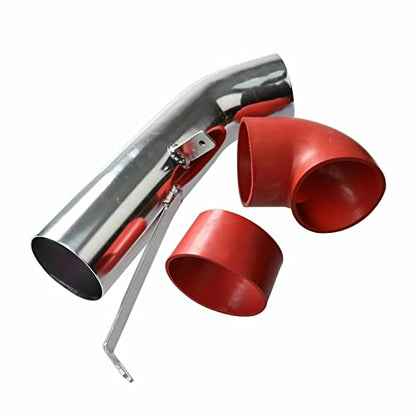 4" Cold Air Intake System Kit Compatible with 1999-2006 Chevy/GMC/Cadillac - color: Red