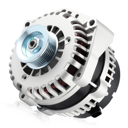 8301 Car Alternators Fit for GMC Yukon Sierra, for Chevy Tahoe Suburban Silverado 1500/2500 Avalanche, for Cadillac Escalade Automotive Replacement Alternator 15093928 15905871 ADR0369 - size: #8301 Alternator
