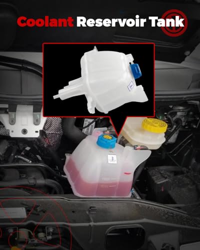 Coolant Reservoir Tank Fits for 2014-2021 Ram ProMaster 1500 2500 - size: 603-832