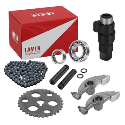 JAVIK Camshaft & Cam Chain Gear Bearing Kit Fit for Yamaha Big Bear 350 YFM350 1990-1999 Warrior 350 Wolverine 350 Moto-4 350 1989-2005, OEM#5UH-12170-00-00 1YW-12170-00-00