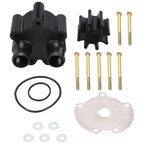 807151A14 Sea Water Pump Housing and Impeller Repair Kit Replacement for Mercruiser Bravo Engines Water Pump - Replaces Sierra 18-3150, Quicksilver 807151A14, Mercury 46-807151A14, 46-807151A7