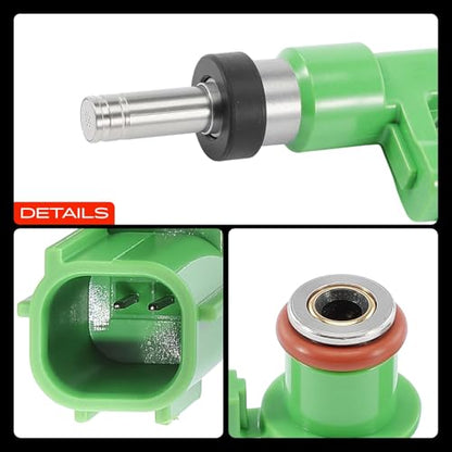 A-Premium Fuel Injectors Set of 8 Compatible with Toyota