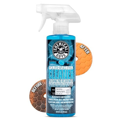 Chemical Guys, Foam & Wool Polishing Pad Cleaner, Citrus-Based, 16 oz Spray