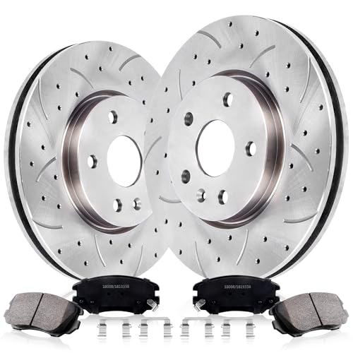 Front Brakes and Rotors Kit 12.64"(321mm) Compatible for Chevrolet