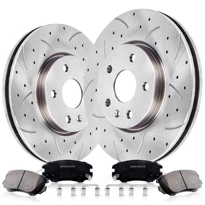 Front Brakes and Rotors Kit 12.64"(321mm) Compatible for Chevrolet