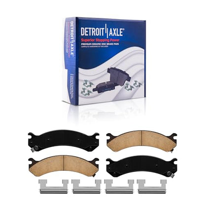 Detroit Axle - Brake Kit Front Rear for Chevy Express GMC Savana 2500 3500 - size: 10PR1200752/kit