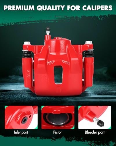 SCITOO 2PCS 19B2698 19B2699 Front Driver & Passenger Side Brake Calipers - size: Front[19B2698 & 19B2699]