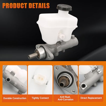 M630529 Brake Master Cylinder with Reservoir and Cap Compatible with Ford Mazda and Mercury For Escape 2009-2012 Tribute 2008-2011 Mariner 2009-2011 Replace 9L8Z2140A