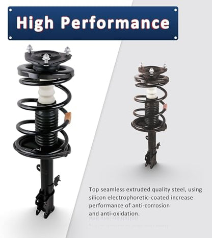 MOSTPLUS Rear Shock Absorbers 341659 Left and Right Pair Compatible for 2007-2012 Nissan Sentra 2.0L - style: 07-12 Sentra Rear Struts (2PCS)