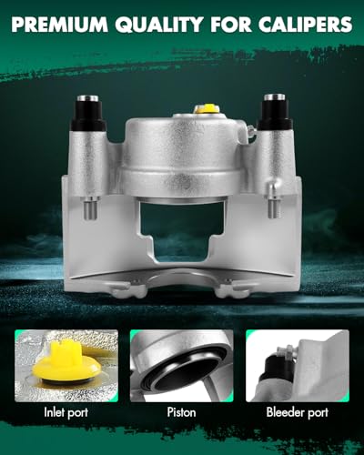 SCITOO Front Left Disc Brake Caliper Without Bracket 18-4298 - size: Front Driver[18-4298]
