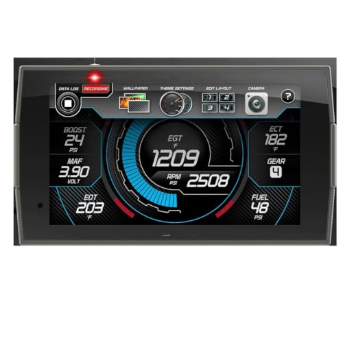 Edge 84130-3 Incight CTS3 Digital Gauge Monitor, 5-Inch Touch Screen OBDII Performance Meter, Compatible with 1996 and Newer Gas and Diesel Vehicles