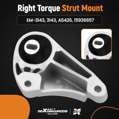 maXpeedingrods Engine Motor Mount and Transmission Mount Kit for Buick - style: EM3192