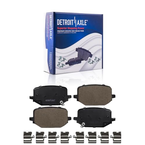 Detroit Axle - Front Brake Kit for 20-25 Ford Explorer 20-23 Aviator - size: 8PR42712/KIT