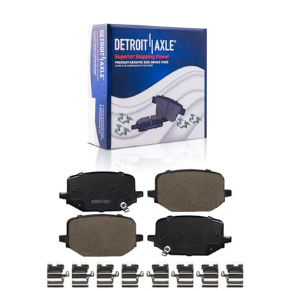 Detroit Axle - Front Brake Kit for 20-25 Ford Explorer 20-23 Aviator - size: 8PR42712/KIT