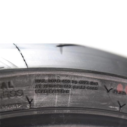 Pirelli Diablo Rosso IV Front & Rear Tire Set 110/70 ZR 17 & 200/60 ZR 17 - size: 110/70 ZR 17 54W; 200/60 ZR 17